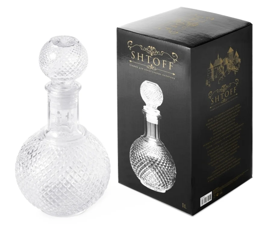 Графин-штоф 1,0л. Baron CN02004