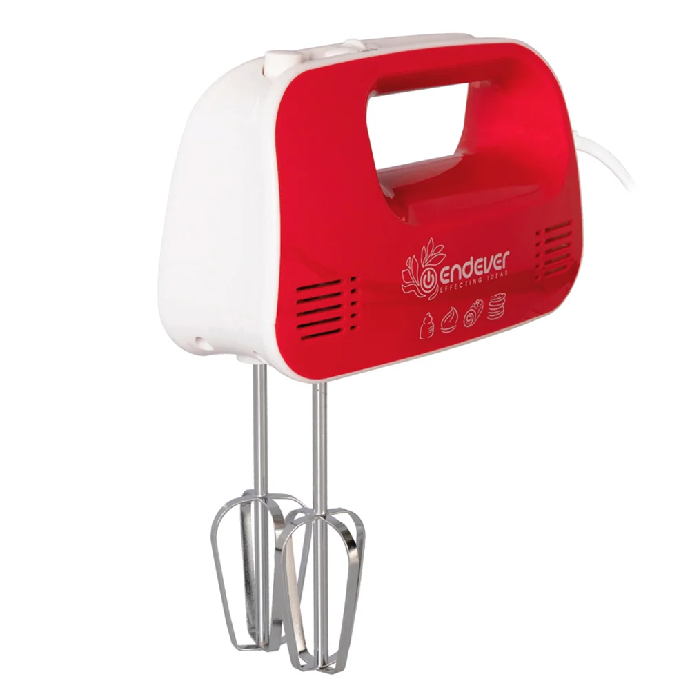 ENDEVER Миксер ручной Sigma 04 белый/красный