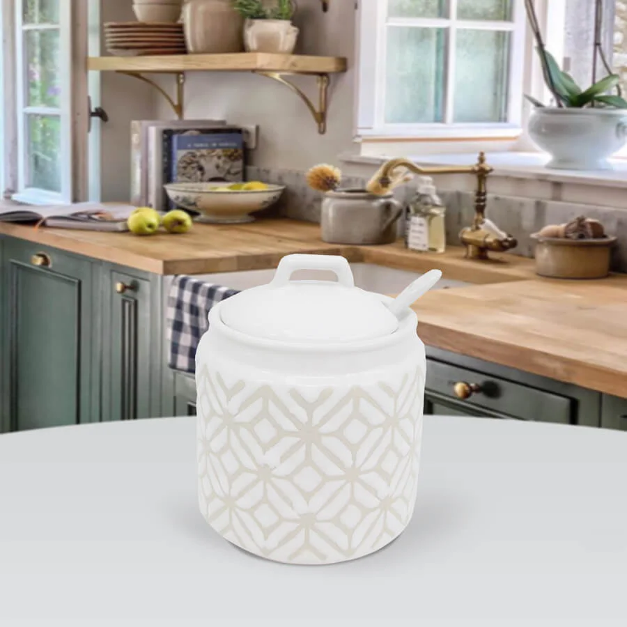 MAESTRO Сахарница с ложкой MR-20033-09