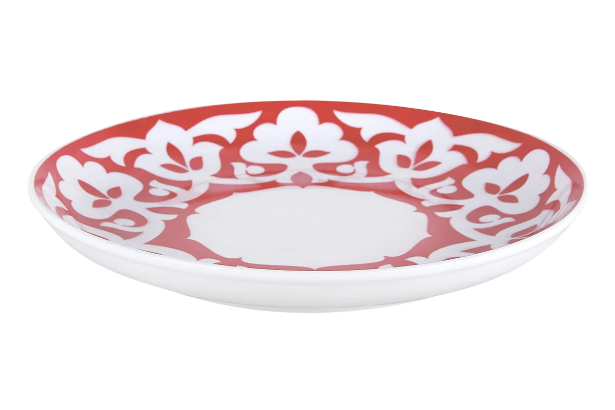 КОРАЛЛ Блюдо-ляган 30см. Хлопок красный SRGP120G11 HCS-913