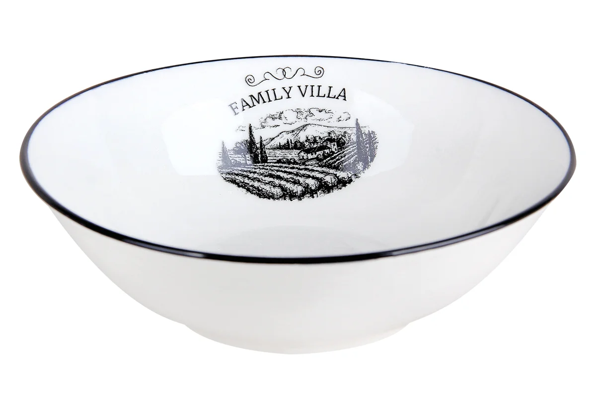 Коралл Салатник 17см. Family villa YXD06