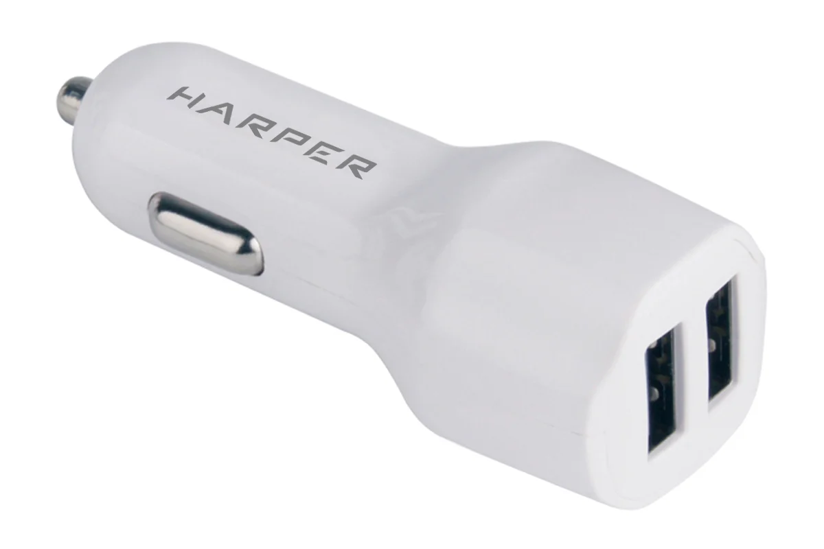 HARPER Автомобильное зарядное устройство CCH-6220 АЗУ 2.1A USBx2 черный