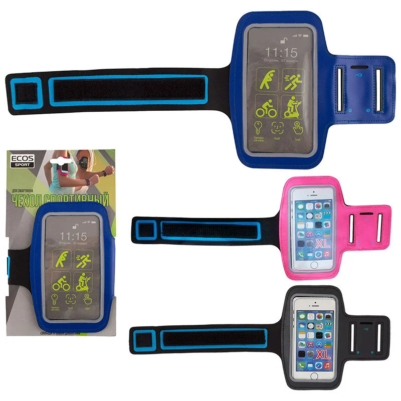 Mallony Чехол спортивный ECOS для смартфона, SC-10, цвета в асс. 006410-SK