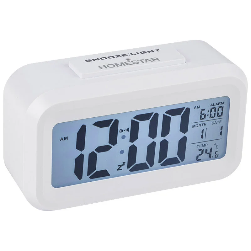 HOMESTAR Часы электронные HS-0110 белые. 104307-SK