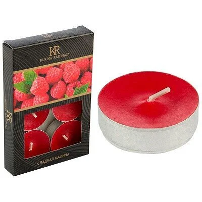 Mallony Свечи чайные ароматические 6 шт. Сладкая малина. 007912-SK