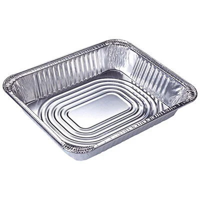 Mallony Форма для выпечки, LAMINA, размер: 37*27*7 см, из алюм фольги, прямоугольная, одноразовая. 006045-SK