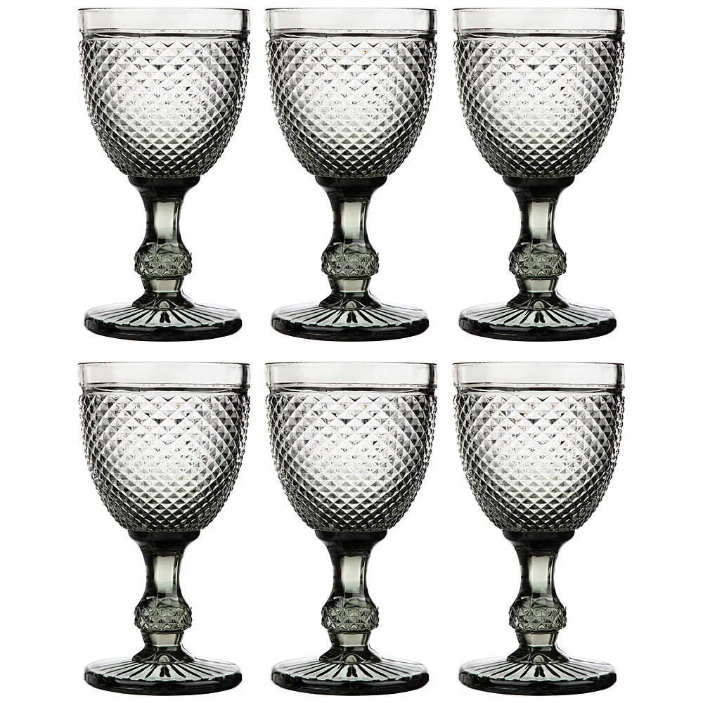 Lefard Набор Бокалов Для Вина гранат 6шт. Серия muza Color 300мл. / В=17 См 781-159