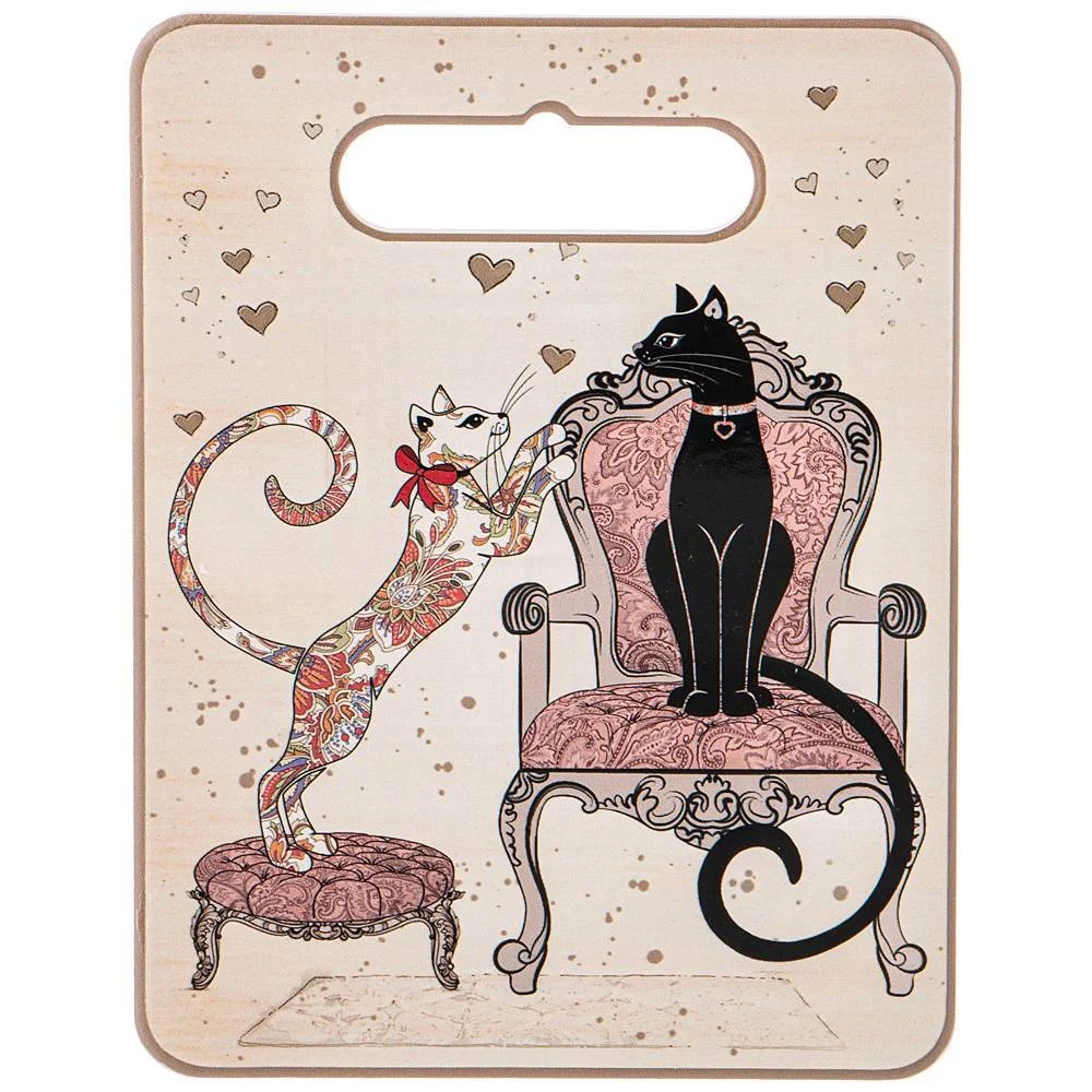 Lefard Подставка Под Горячее Парижские Коты 20*15 См. Высота=1 См. 358-1754
