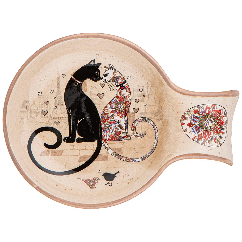 Lefard Подставка Под Ложку Парижские Коты 15*11,5*2,5 См. 358-1908