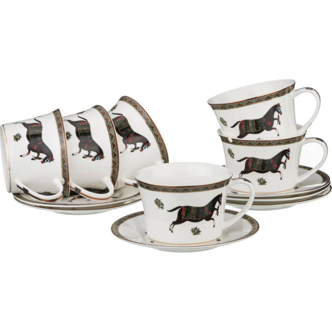 Lefard Кофейный Набор Лошадь 12 Пр. На 6 Пер. 180 Мл 760-045