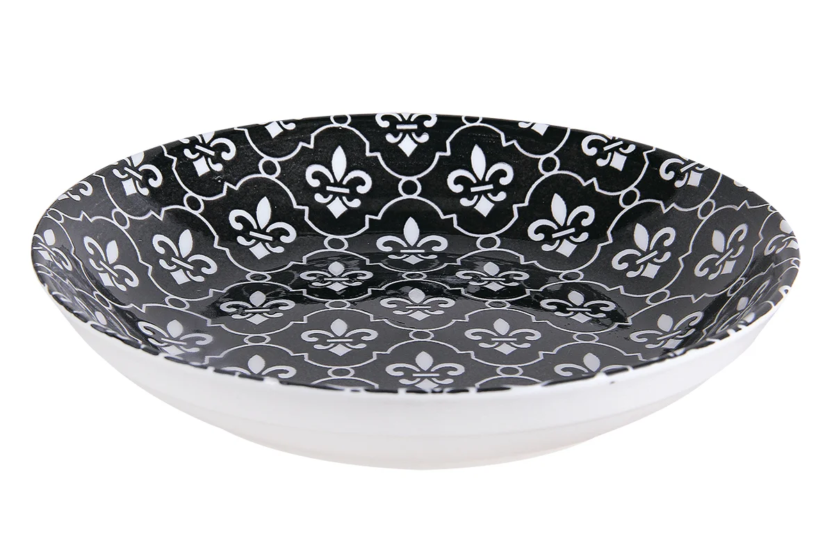 КОРАЛЛ Тарелка глубокая 19см. Лилия геральдическая 2 TC23006207 HCS-910