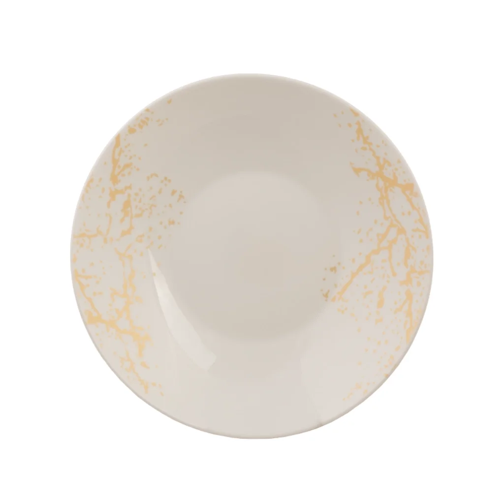 Royal Garden Тарелка глубокая Marbella Gold 22,5см. PO225OMG