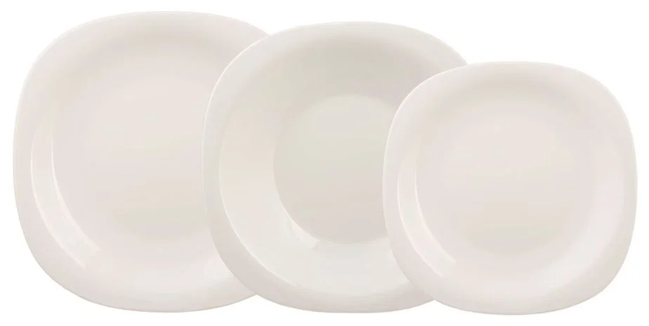 КОРАЛЛ Набор столовый Royal Garden Square Classic White M 18пр. MSET18SWSC