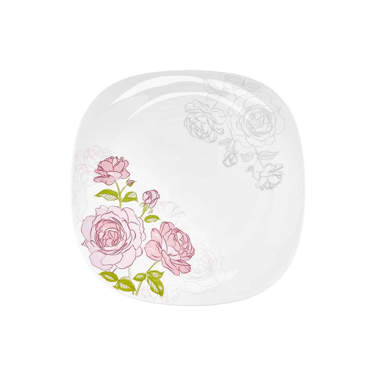 КОРАЛЛ Тарелка обеденная Royal Garden Wild Roses M 27см. RG008SC