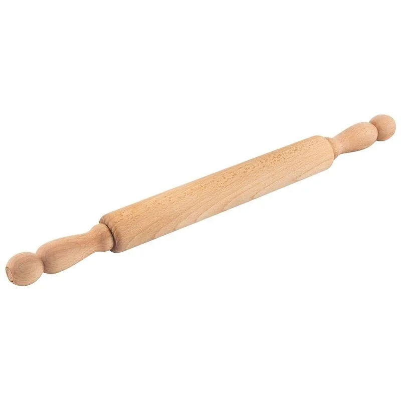 MALLONY Скалка 40 см с вращающимися ручками, бук 005543-SK