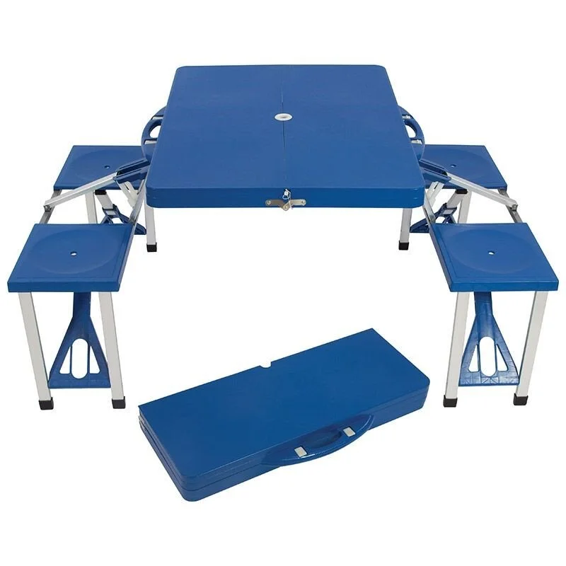 Mallony Стол складной со скамейками в чемодане TD-12 993085-SK