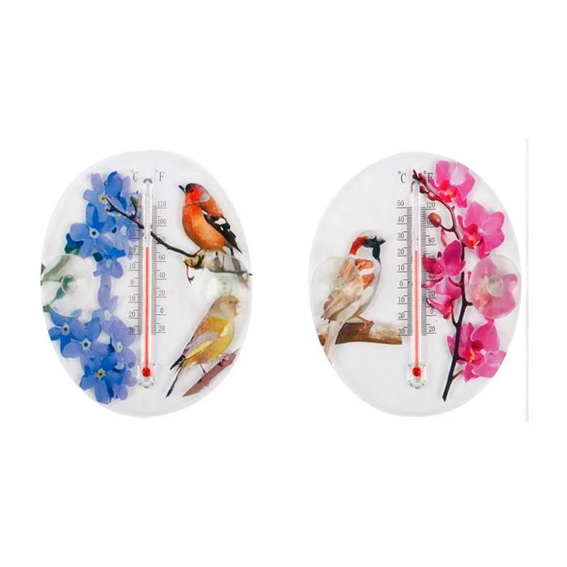 Mallony Термометр уличный Цветы и птицы (2 варианта дизайна) 000152-SK