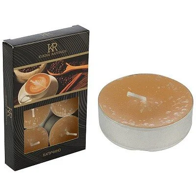 Mallony Свечи чайные ароматические 6 шт. Капучино 007911-SK