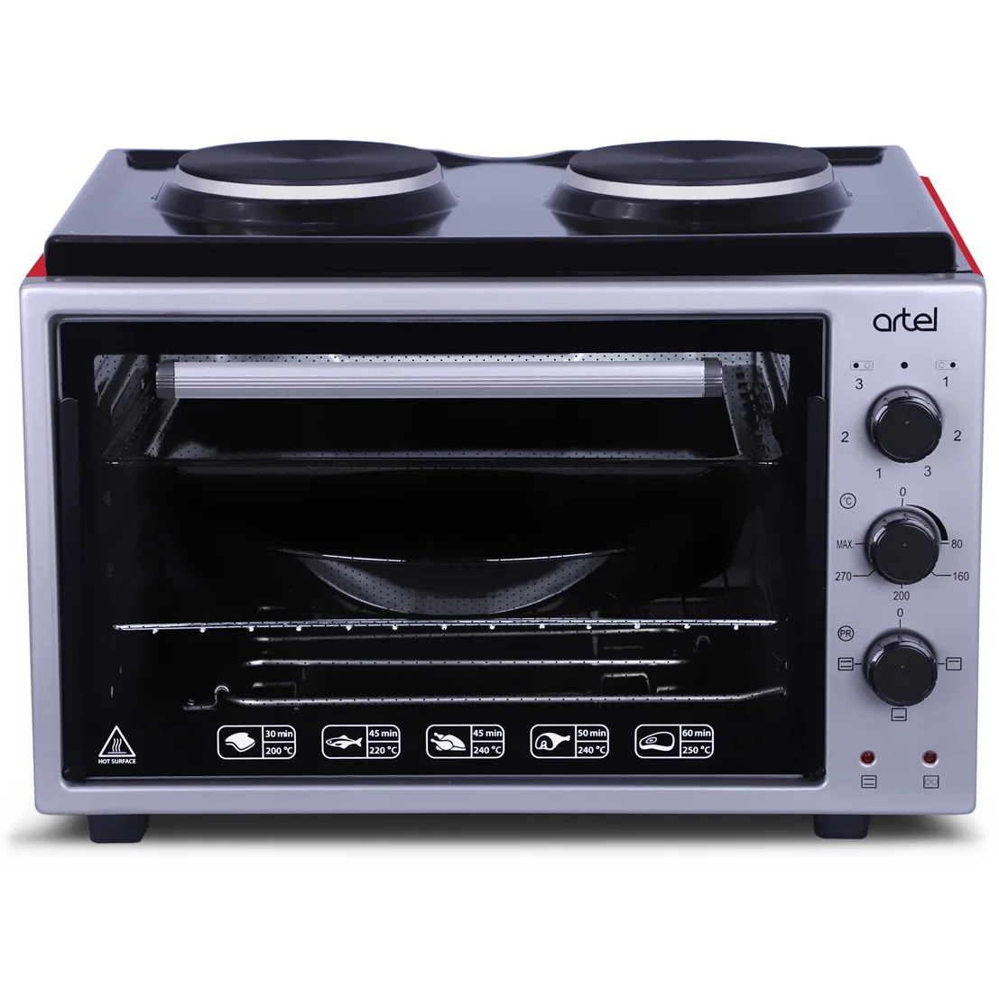 SHIVAKI Духовка электрическая MD 3614 white