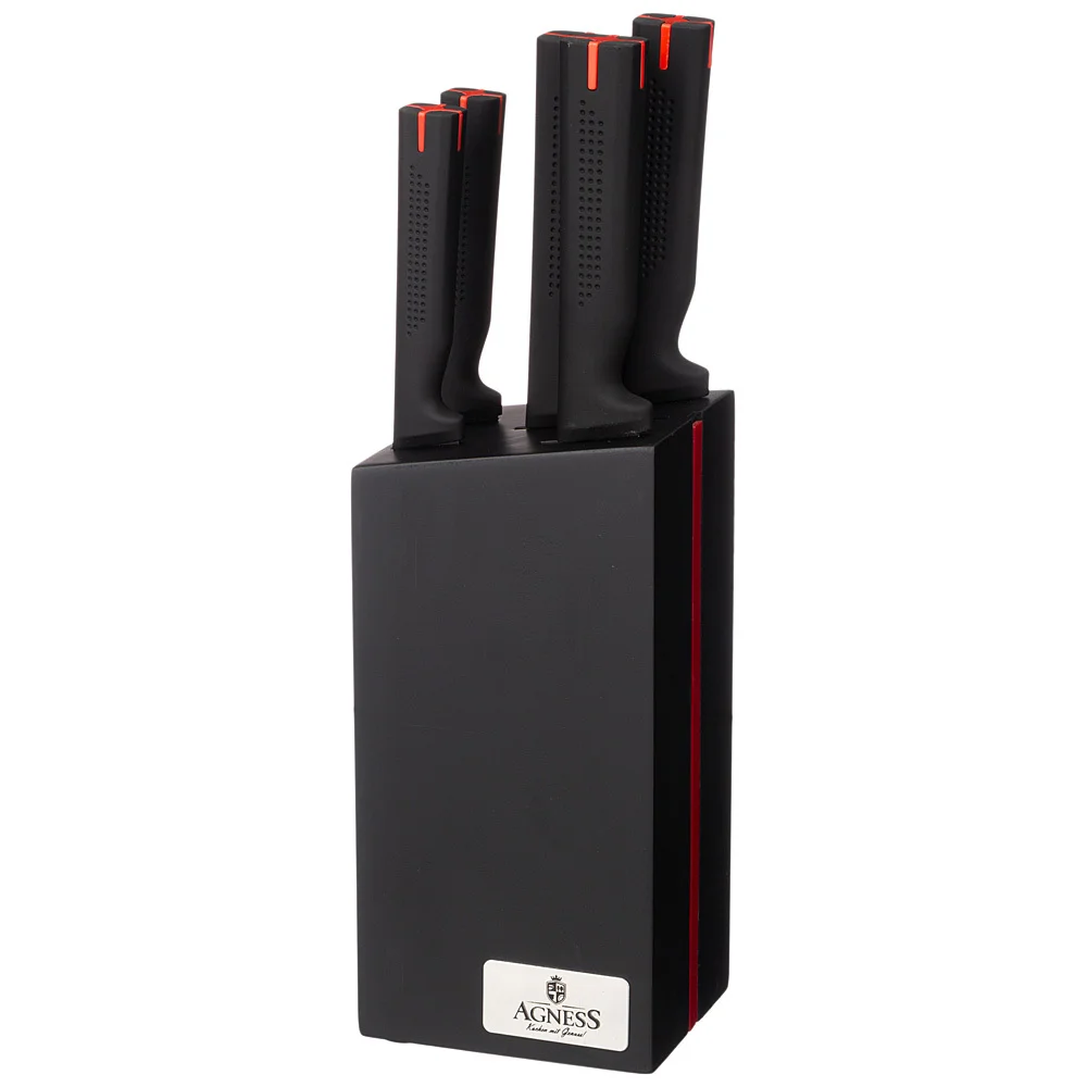 Lefard Набор Ножей Agness На Деревянной Подставке, 6 Предметов 911-480