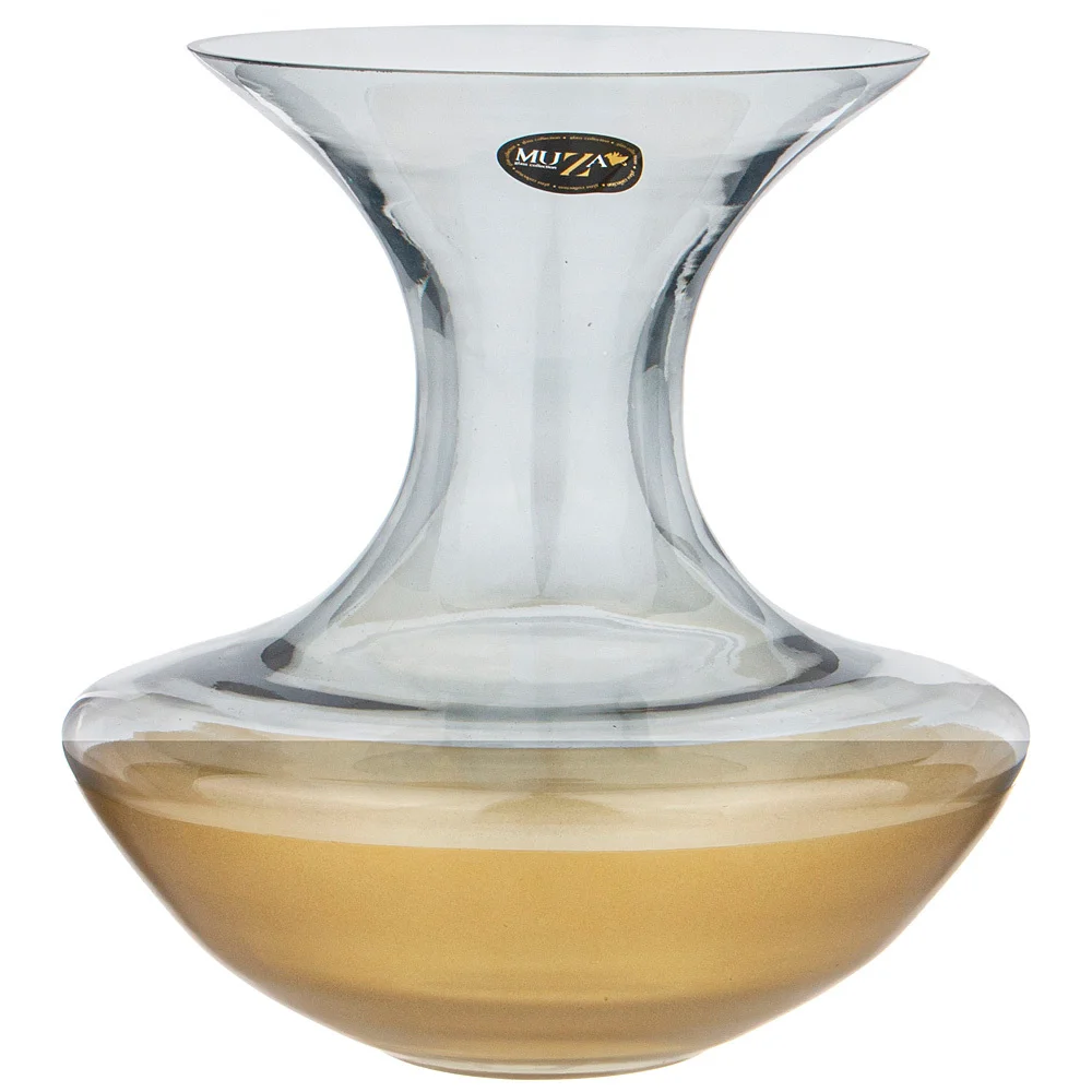 Lefard Ваза Modern Alexia Smoky/gold 25см 380-908