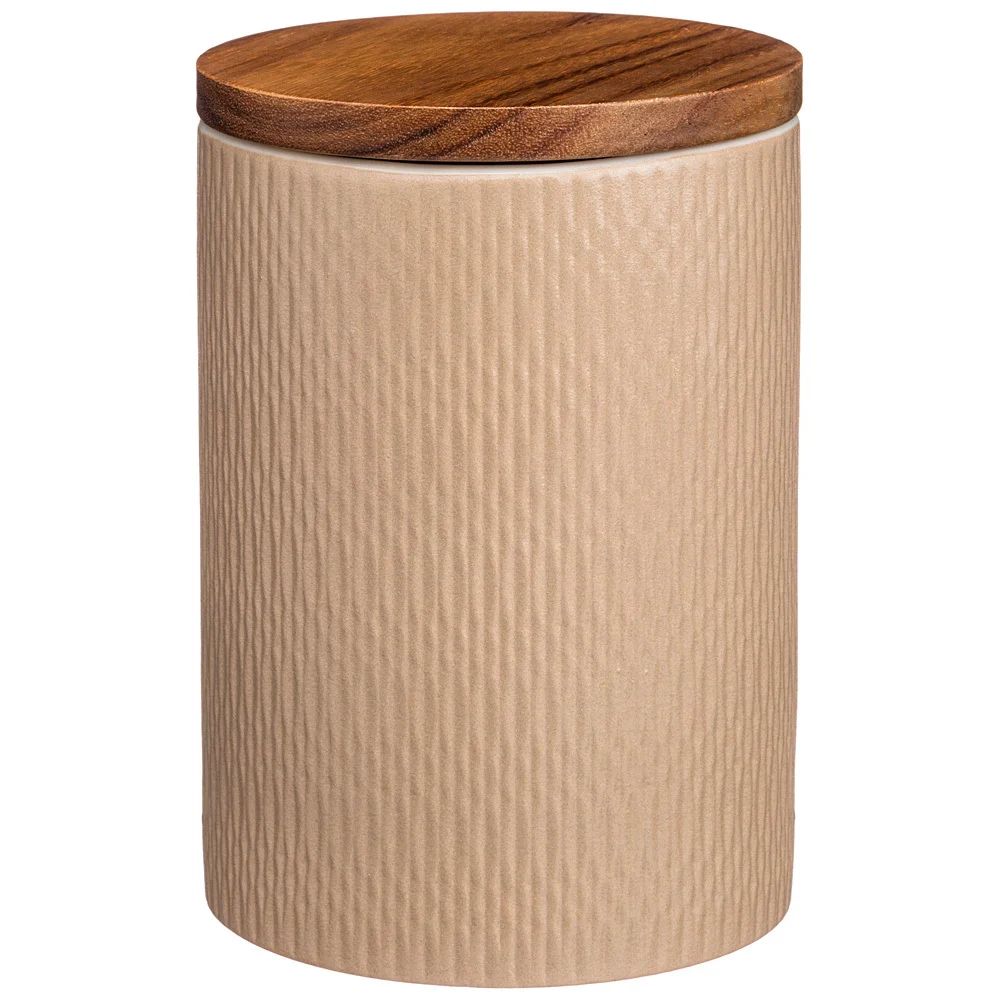 Lefard Банка С Деревянной Крышкой Bronco crocus 16*11 См 1100 Мл Капучино 263-1063