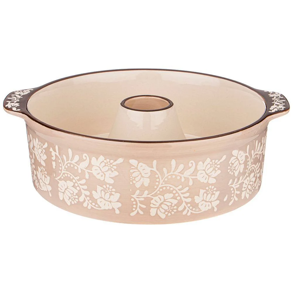 Lefard Форма Для Выпечки Круглая 2200 Мл 28*24*8 Cм Бежевая 777-054