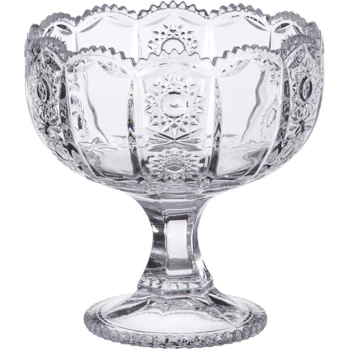 lefard Конфетница На Ножке muza Crystal Диаметр=12,5 См. Высота =13 См. 195-121