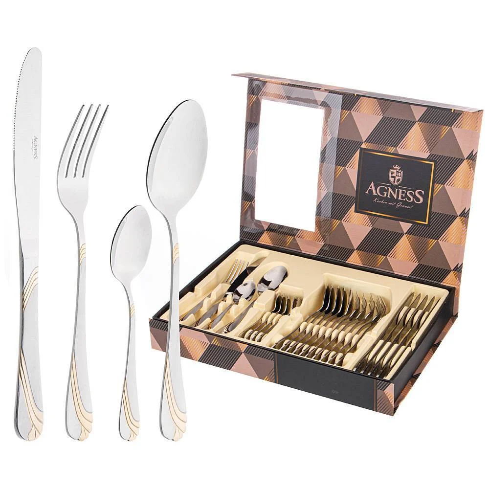 Lefard Набор Столовых Приборов Agness На 6 Персон 24 Пр. 942-045
