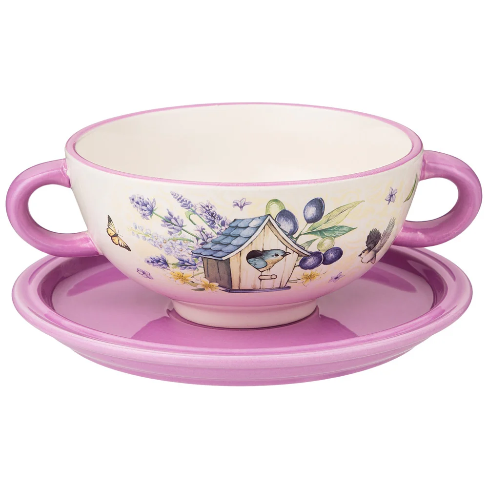 Lefard Бульонница прованс Лаванда 19*14*7 См. / 520 Мл. 358-2021