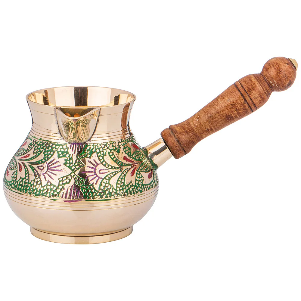 Lefard Турка 400 Мл. Латунь. Цветная Эмаль 877-591