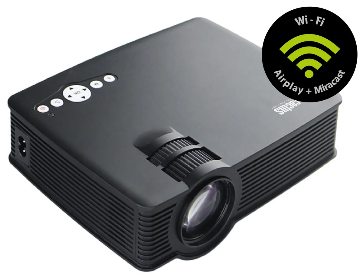 Cactus Проектор CS-PRE.09B.WVGA LCD 1200Lm (800x480) 350:1