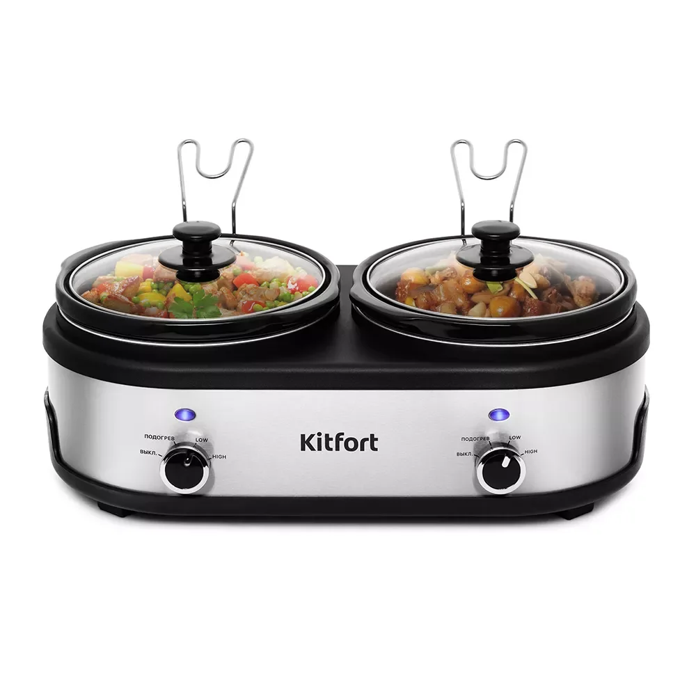 Kitfort Медленноварка KT-219 2.5л 140Вт черный