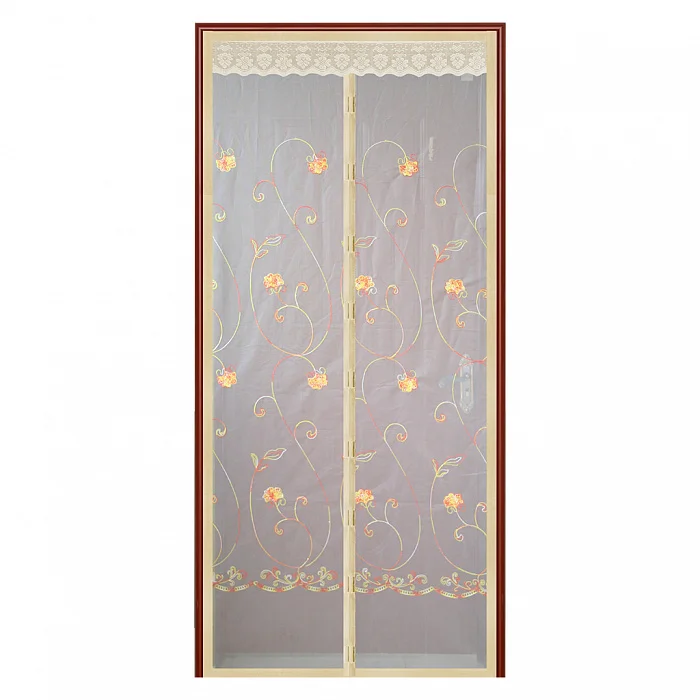 УЮТОМАНИЯ Сетка антимоскитная универсальная 100×220 см с магнитными замками УТ-4011 бежевая