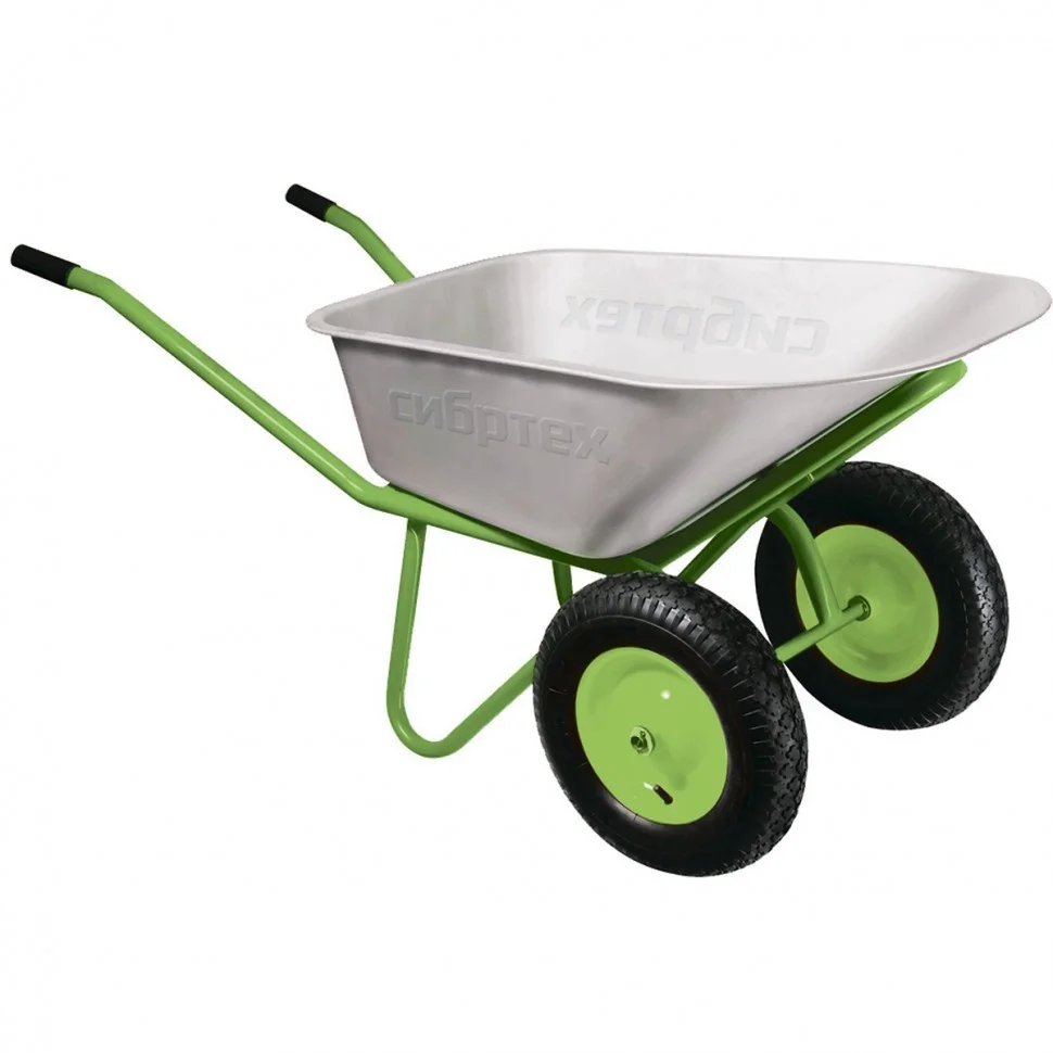 Palisad Тачка садово-строительная, 2-х колесная, грузоподъемность 320 кг, объем 100 л 68936