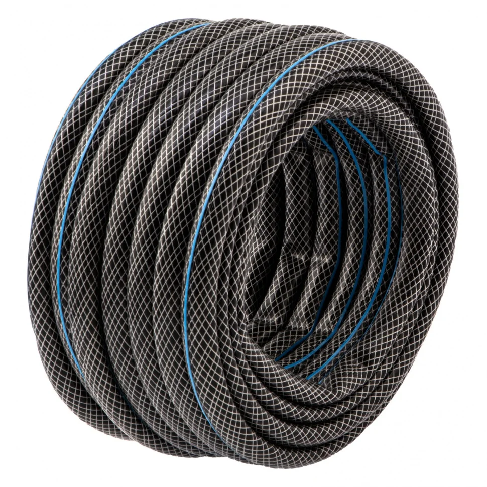 Сибртех Шланг поливочный армированный ПВХ, 1/2", 15 м, "Садовод" 675406