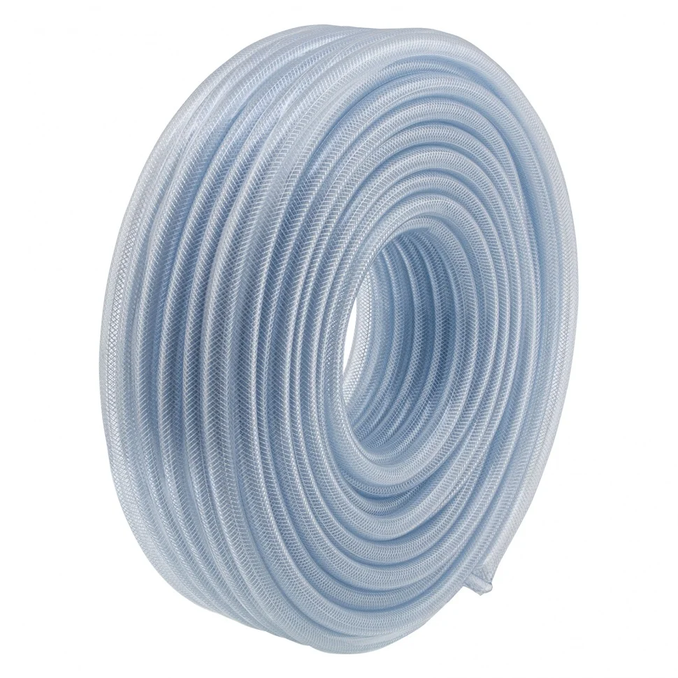 Palisad Шланг поливочный прозрачный армированный 3-х слойный, 1/2", 50 м 67433