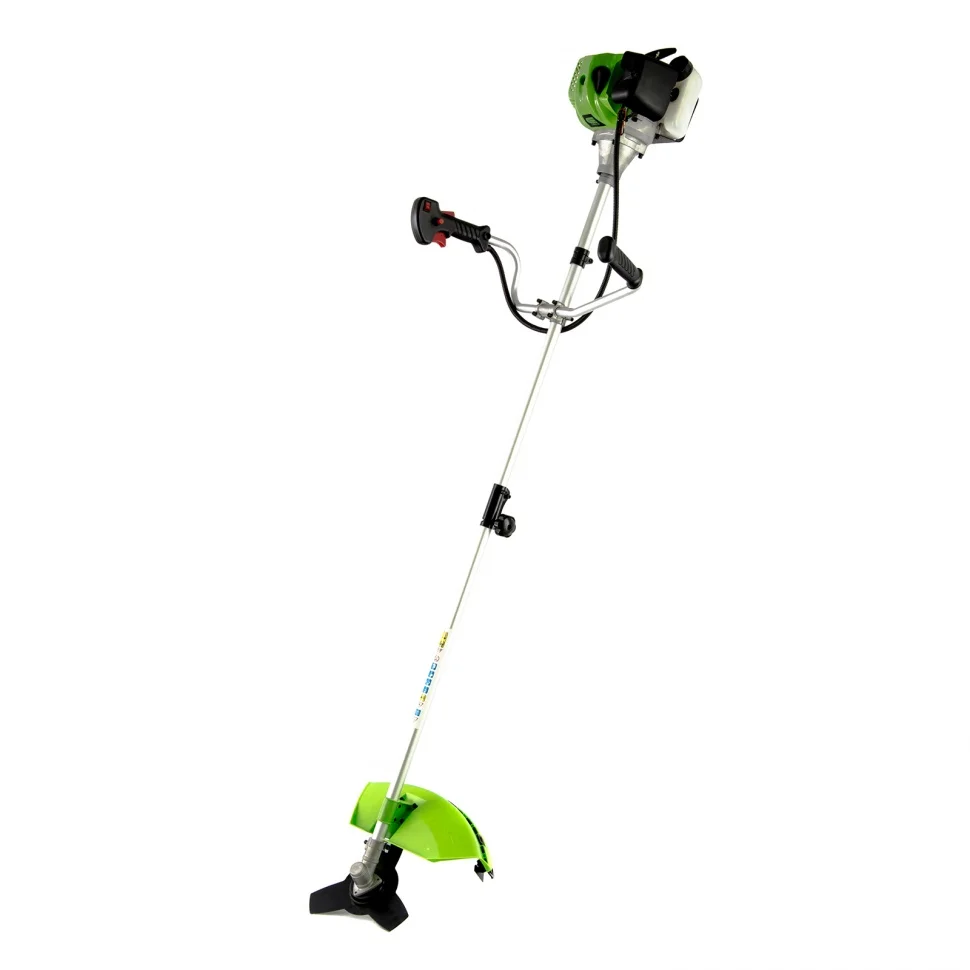 Сибртех Триммер бензиновый БКС 1800-2, 33 см3, 1.8 л. с, разъемная штанга, состоит из 2 частей 96242