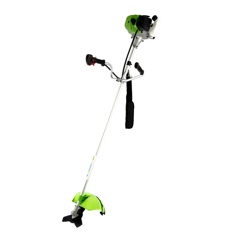 Сибртех Триммер бензиновый БКС 3000, 52 см3, 3 л. с, неразъемная штанга, состоит из 2 частей 96245