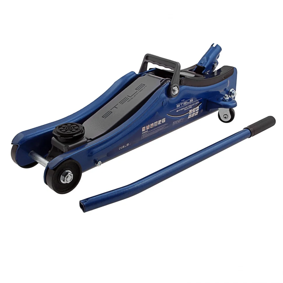 Stels Домкрат гидравлический подкатной, 2 т, Low Profile, 80-380 мм 51129