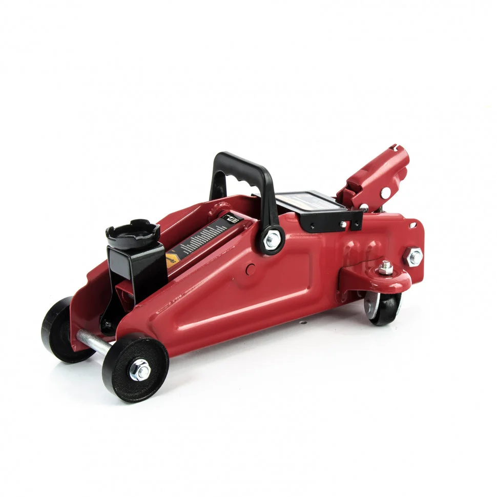 Sparta Домкрат гидравлический подкатной, 2 т, h подъема 140-285 мм, в пластиковом кейсе, compact 510084