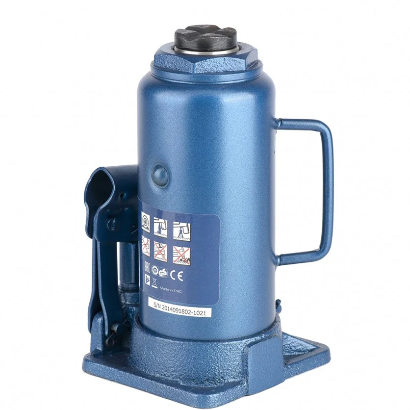 Stels Домкрат гидравлический бутылочный, 12 т, H подъема 230-465 мм 51108