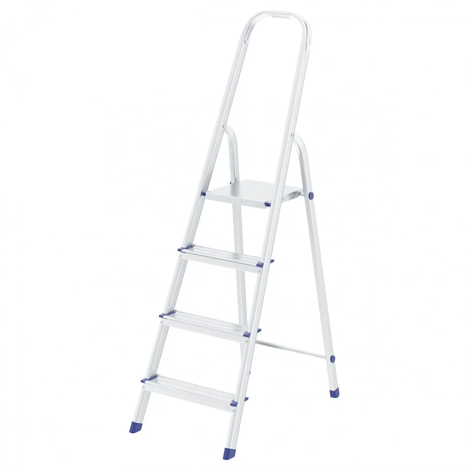 Сибртех Стремянка, 4 ступени, алюминиевая, Россия, 97714
