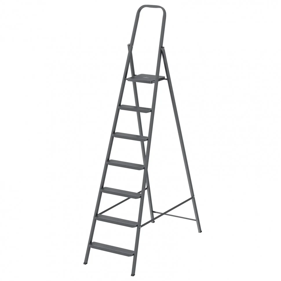 Сибртех Стремянка 7 ступеней, компактная, стальная Россия 97947
