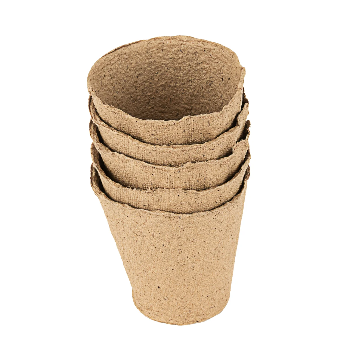 СИБРТЕХ Горшочек для рассады, 80 х 80 мм, торфяной, 5 шт, Россия 64364