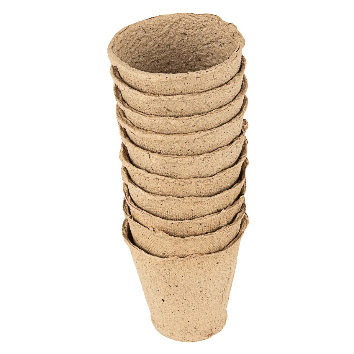 СИБРТЕХ Горшочек для рассады, 80 х 80 мм, торфяной, 10 шт, Россия 64365