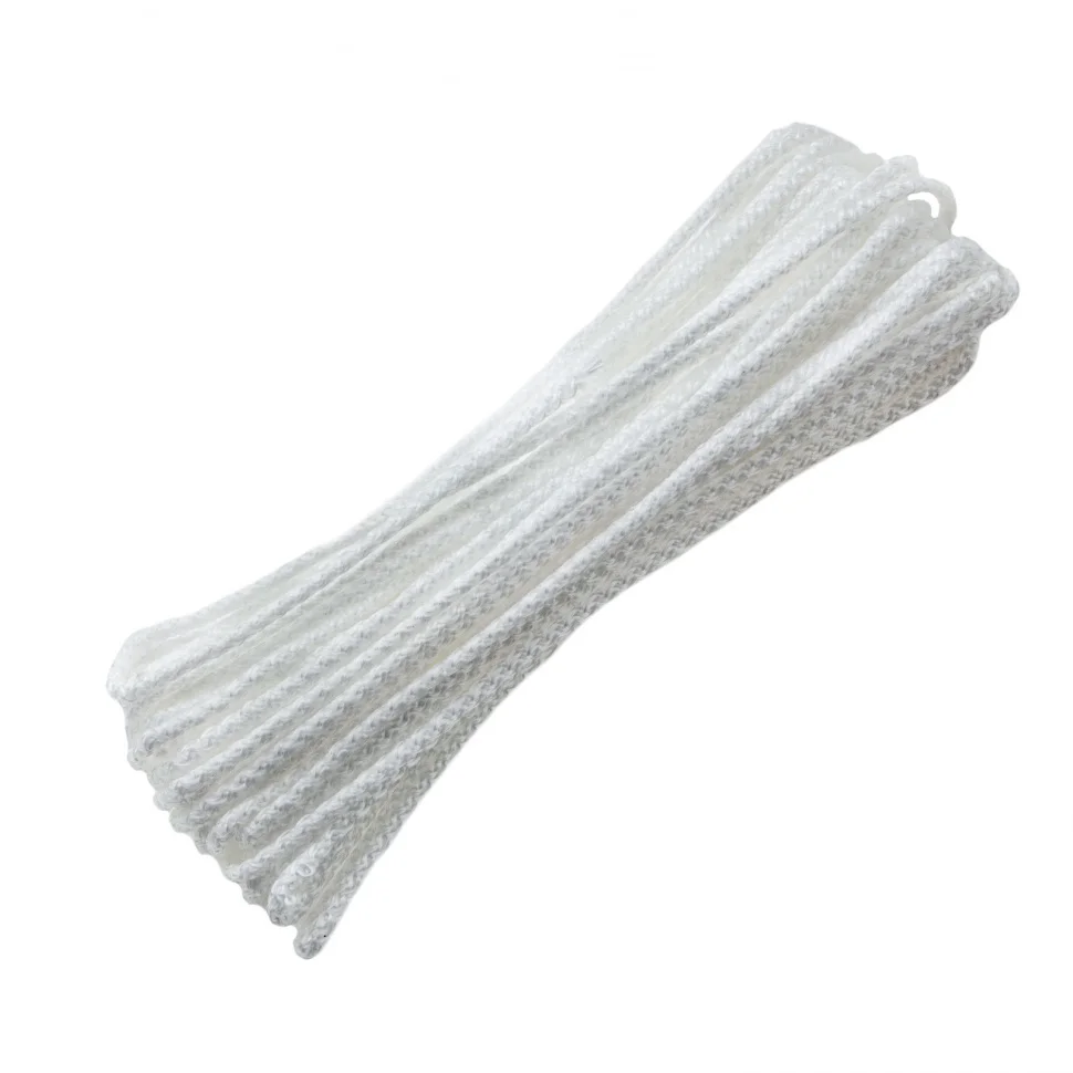 Palisad Шнур бельевой полипропиленовый с сердечником, 5 мм, L 15 м, белый, Home 937085