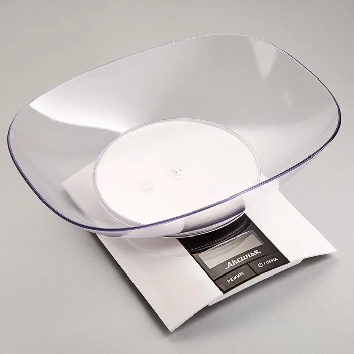 АКСИНЬЯ Весы кухонные КС 6505 белые