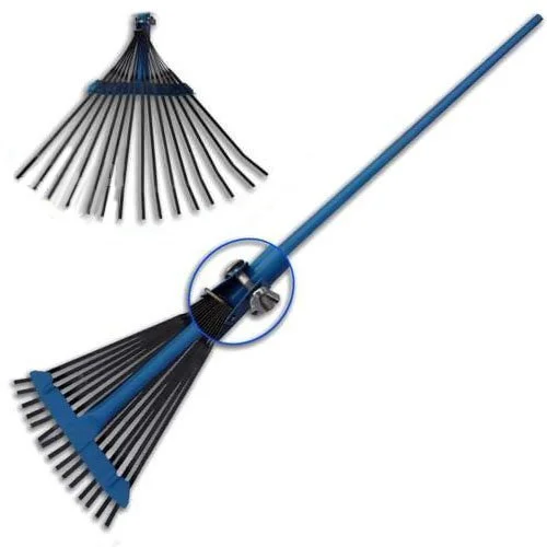 АГРОИНСТРУМЕНТ Грабли 15 зубьев пластинчатые раздвижные на металлической ручке ГВ-С 648