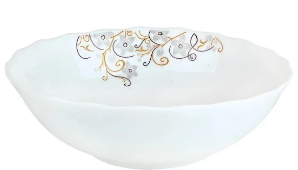 КОРАЛЛ Салатник 18 см Ваниль HW70
